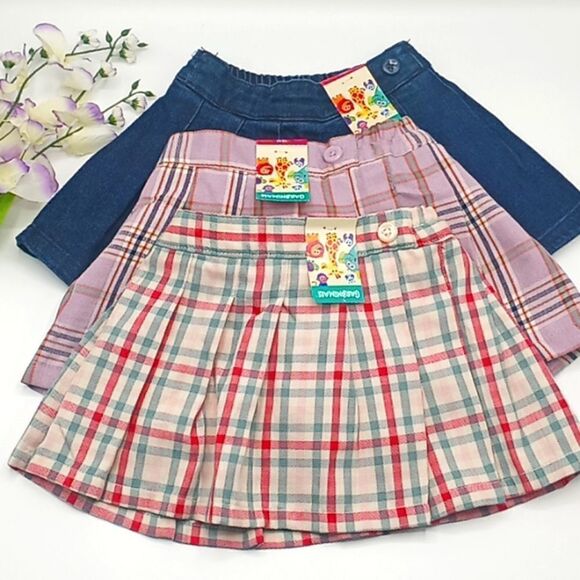 Baby Girl Pleated Skorts Skirts Size 18M - Picture 1 of 7